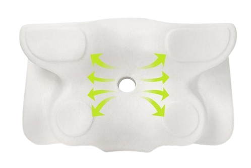 Adaptive Pressure-Relieving Core